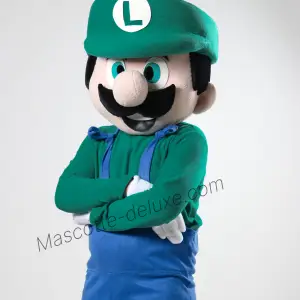 Mascot Luigi Mascotte costume Luigui cosplay botarga halloween cartoon
