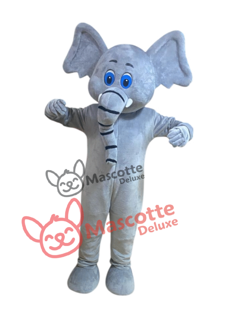 Elephant Mascot Costume for Adults – Premium Quality, Made in Morocco | Party, Parade, Events, Halloween