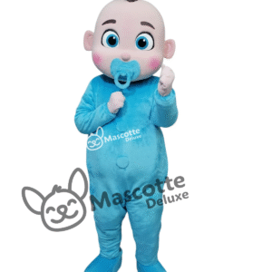 Baby Shower Boy Mascot Costume for Adults – High Quality | Gender Reveal, Parties, Events