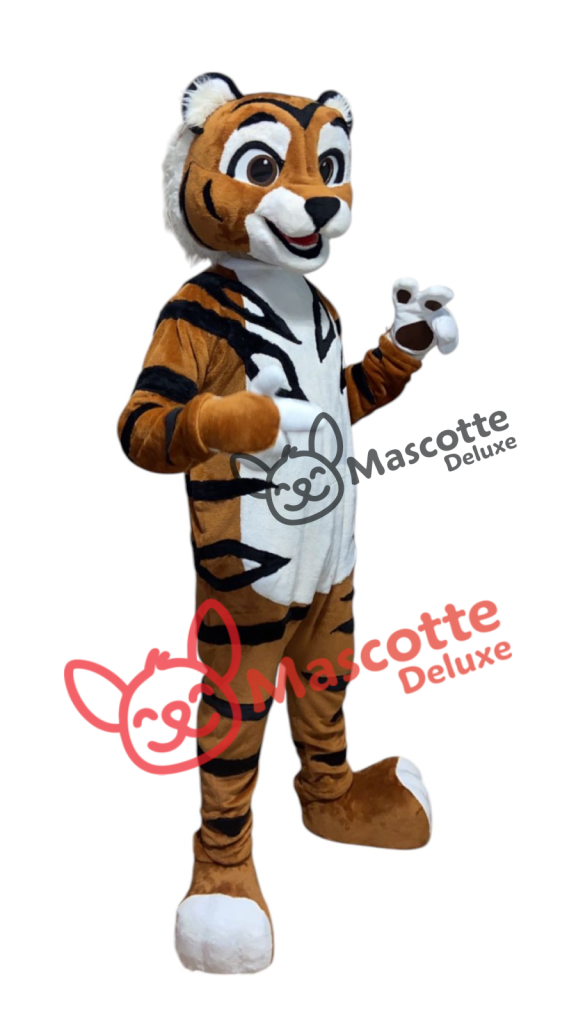 Tiger Mascot Suit – Handmade in Morocco | Ideal for Birthdays & Promotions