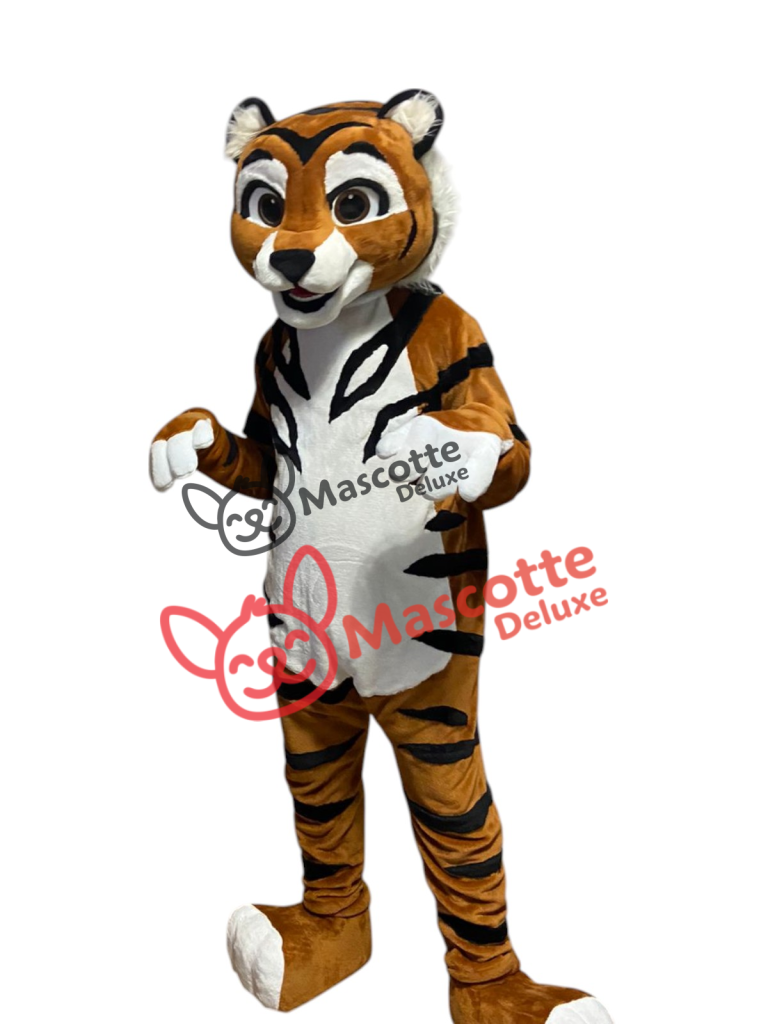 Tiger Mascot Suit – Handmade in Morocco | Ideal for Birthdays & Promotions