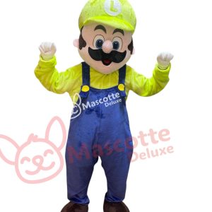 Mascot Luigi Mascotte costume Luigui cosplay botarga halloween cartoon