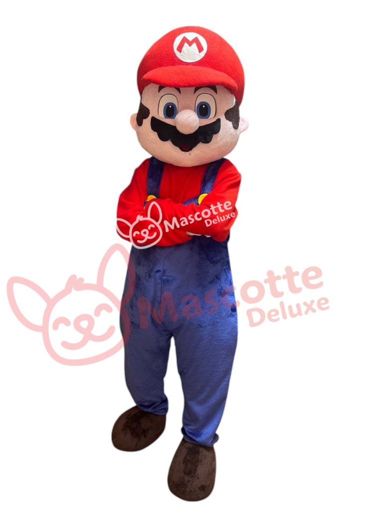 (Includes both characters) Mascot Luigi and Mario mascotte costume cosplay