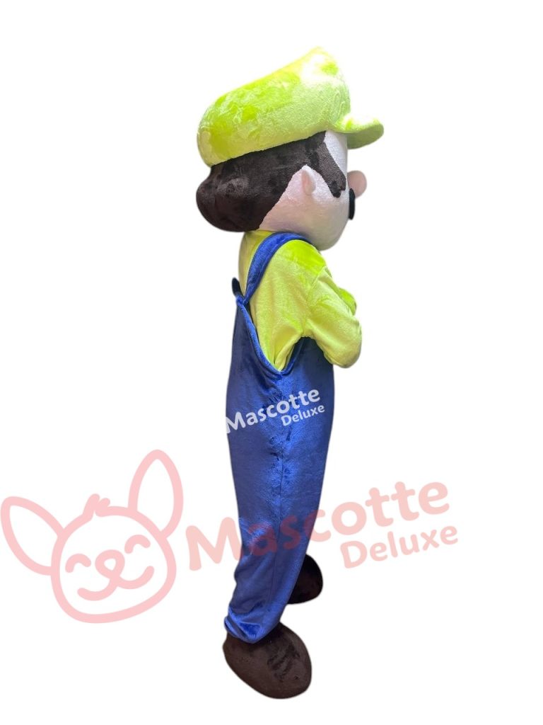 Mascot Luigi Mascotte costume Luigui cosplay botarga halloween cartoon