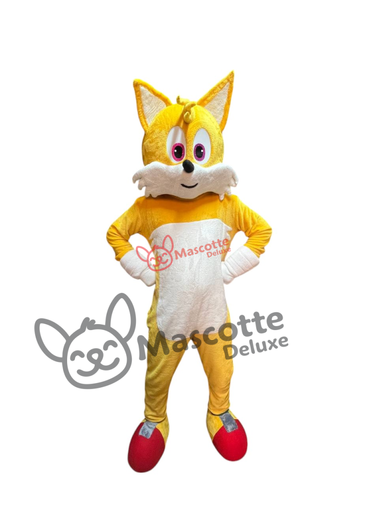 Mascot Costume TAILS of Sonic Mascot cosplay botarga halloween cartoon