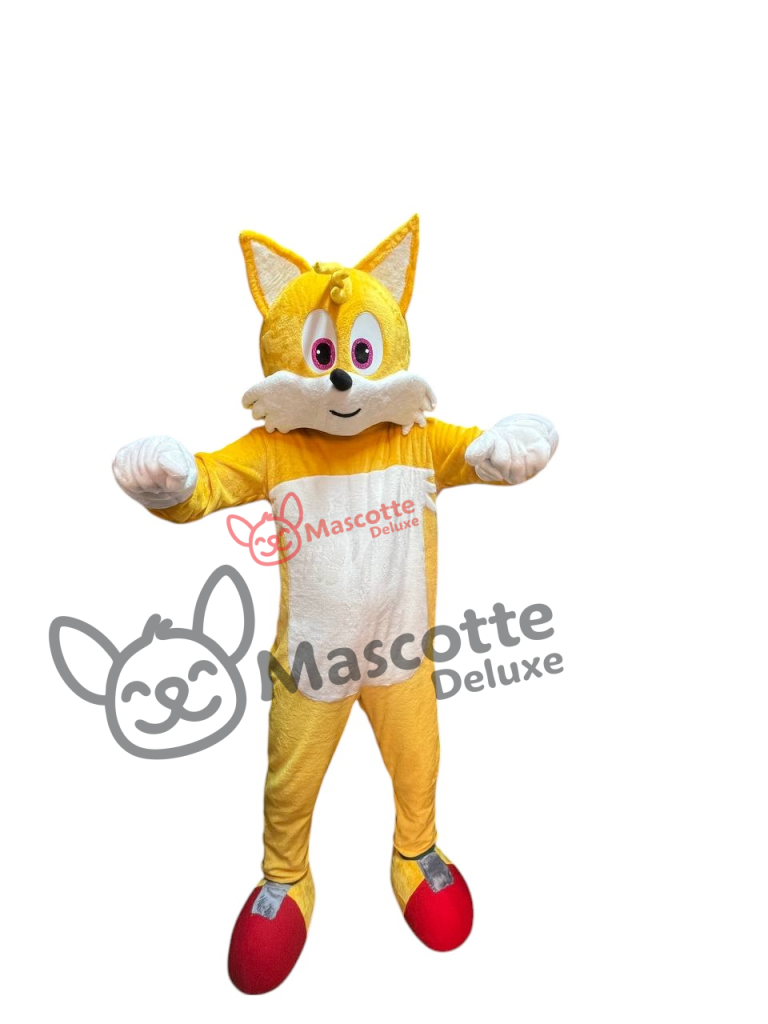 Mascot Costume TAILS of Sonic Mascot cosplay botarga halloween cartoon