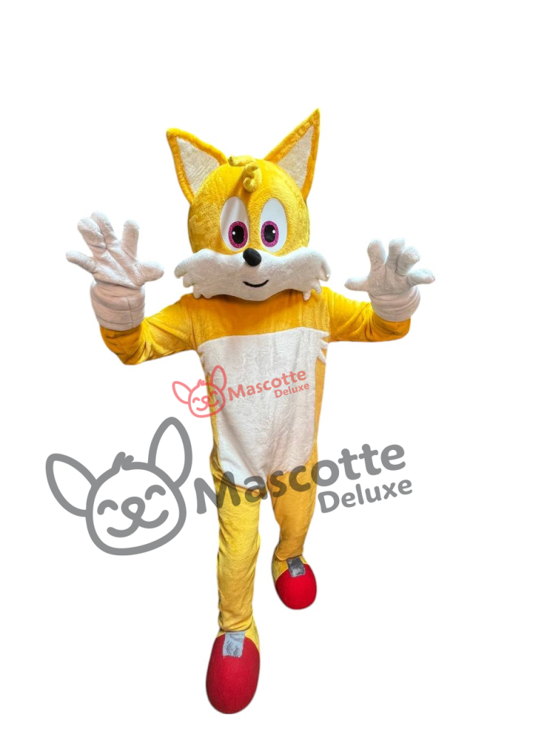 Mascot Costume TAILS of Sonic Mascot cosplay botarga halloween cartoon