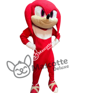 Mascot Costume Knuckles of Sonic Mascot cosplay botarga halloween cartoon