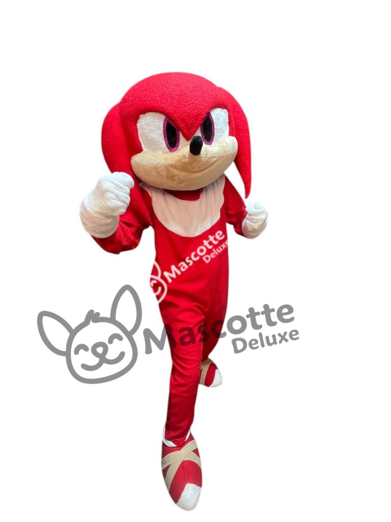 Mascot Costume Knuckles of Sonic Mascot cosplay botarga halloween cartoon