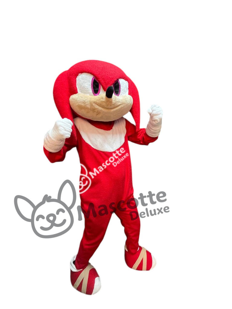 Mascot Costume Knuckles of Sonic Mascot cosplay botarga halloween cartoon