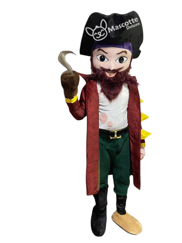 Pirate Mascot Costume for Adults – High Quality | Party, Events, Parades, Halloween