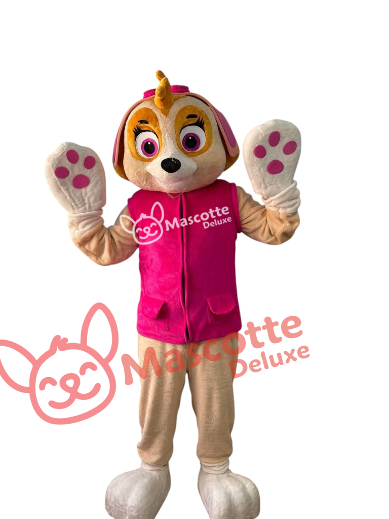 PAW PATROL SKYE Mascot Costume cosplay Party Event Halloween Birthday High quality Pink dog