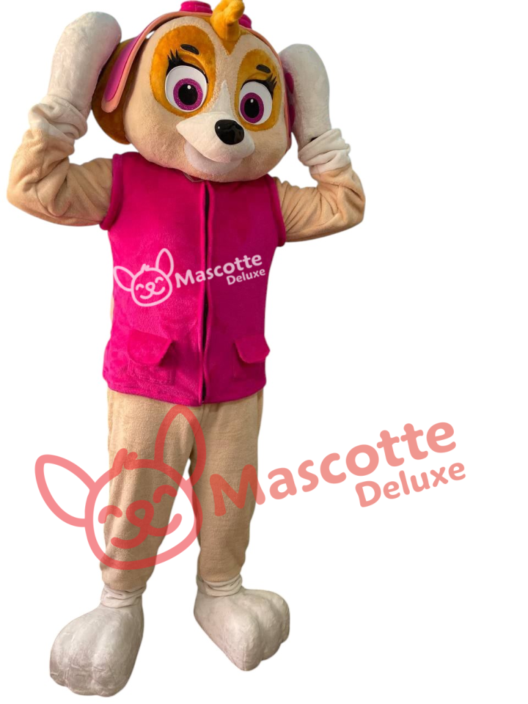 PAW PATROL SKYE Mascot Costume cosplay Party Event Halloween Birthday High quality Pink dog