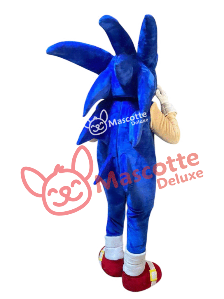 Sonic the Hedgehog Mascot Costume for Adults – Premium Quality | Parties, Events, Cosplay, Made for Comfort