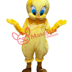 Mascot Tweety Looney Costume cosplay halloween, Family Outings High quality