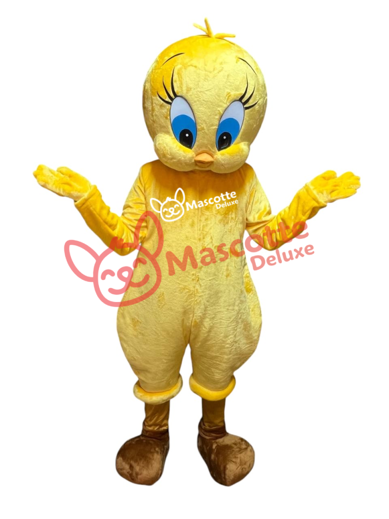 Mascot Tweety Looney Costume cosplay halloween, Family Outings High quality