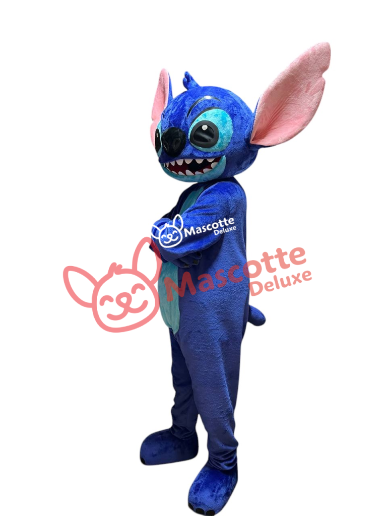 High quality Mascot Costume Stitch Bleu mascotte cosplay botarga halloween
