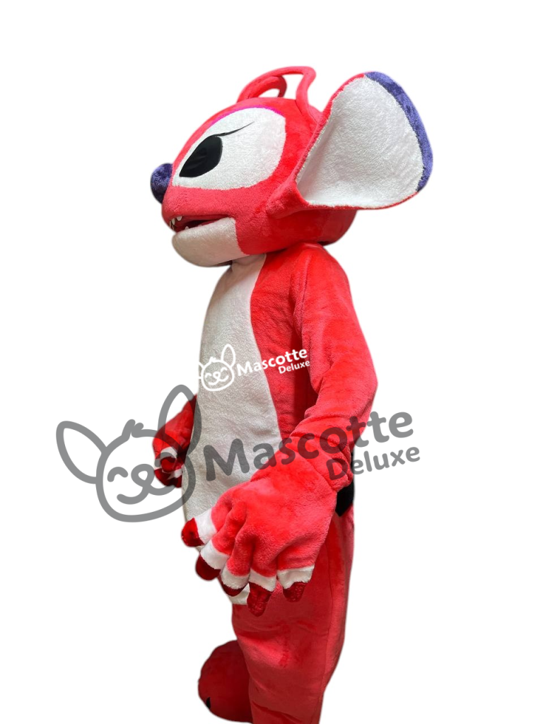 Mascot PINK Costume Adulte mascotte cosplay botarga halloween