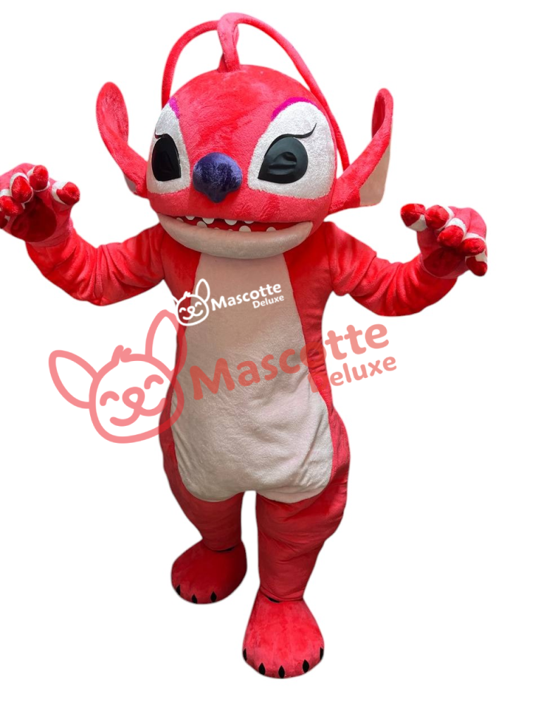 Mascot PINK Costume Adulte mascotte cosplay botarga halloween