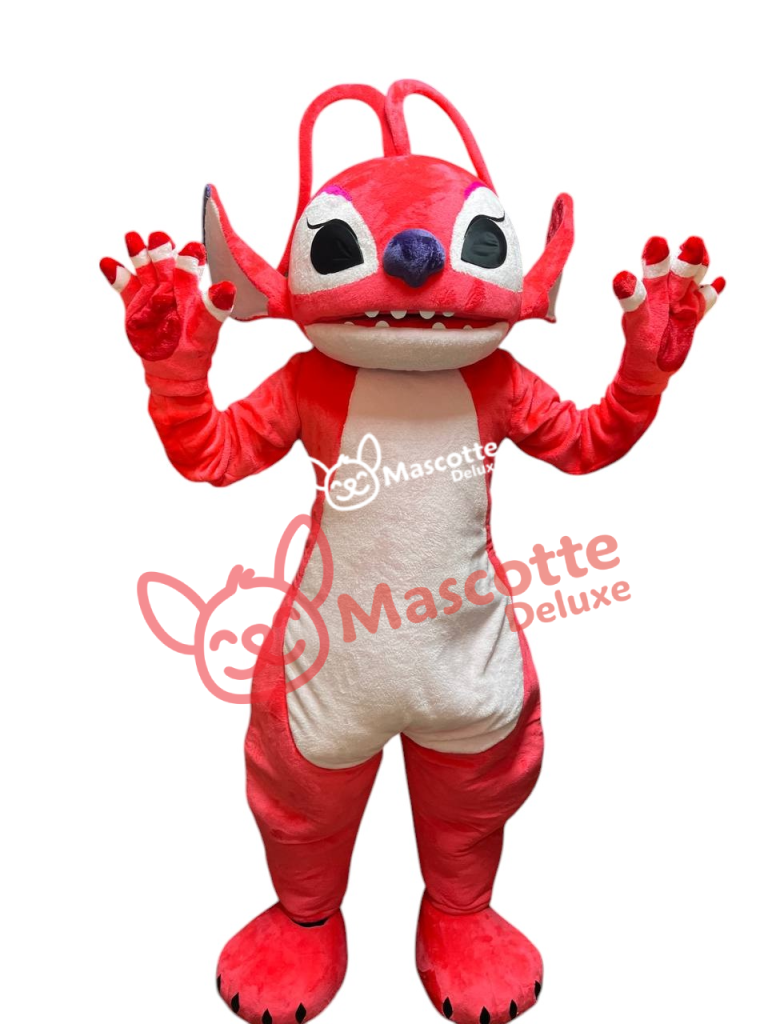 Mascot PINK Costume Adulte mascotte cosplay botarga halloween