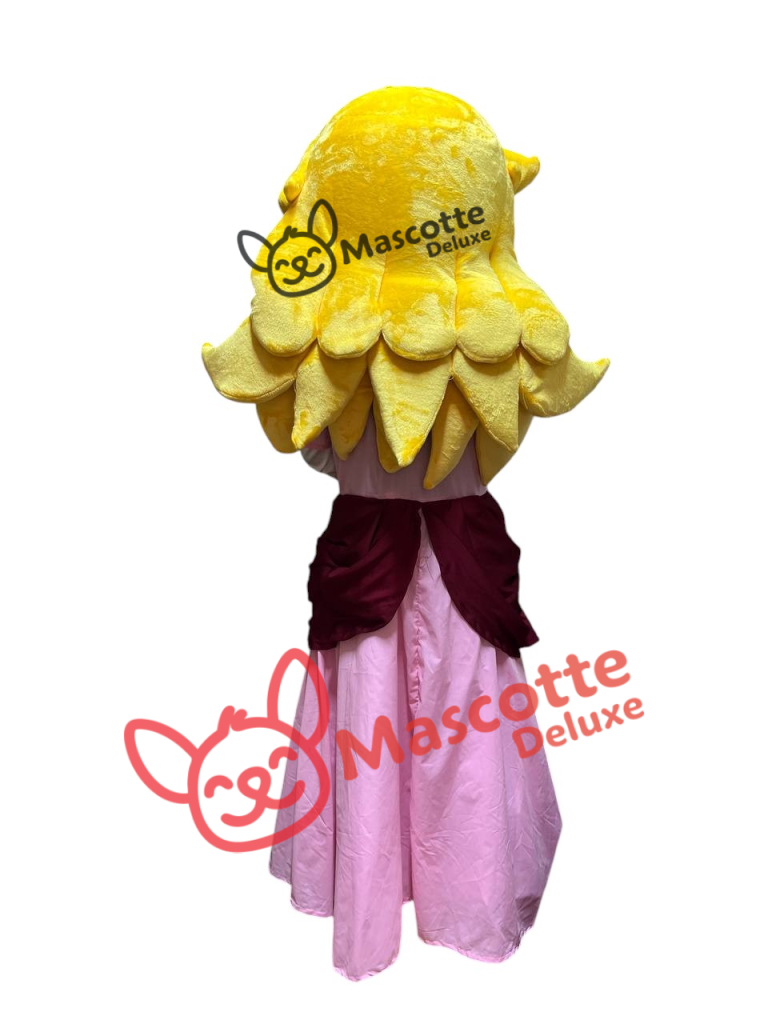Mascot PRINCESS PEACH Costume cosplay botarga halloween cartoon High quality