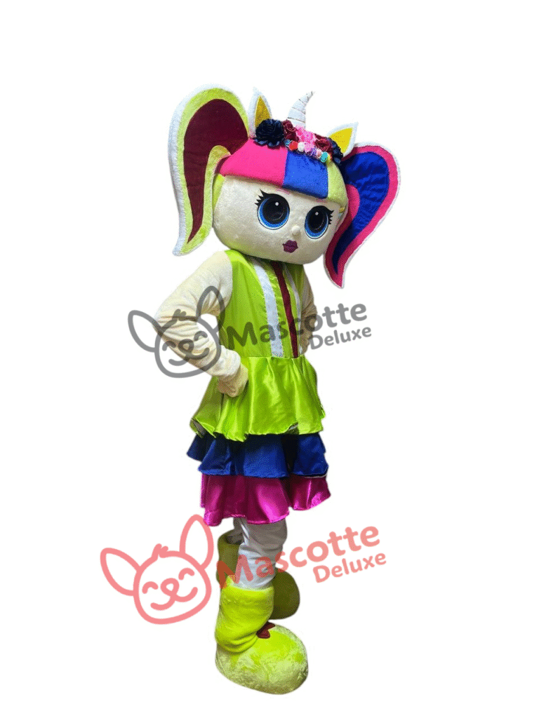 LOL Surprise Doll Mascot Costume for Adults – High Quality, Made in Morocco | Party, Events, Cosplay, Halloween