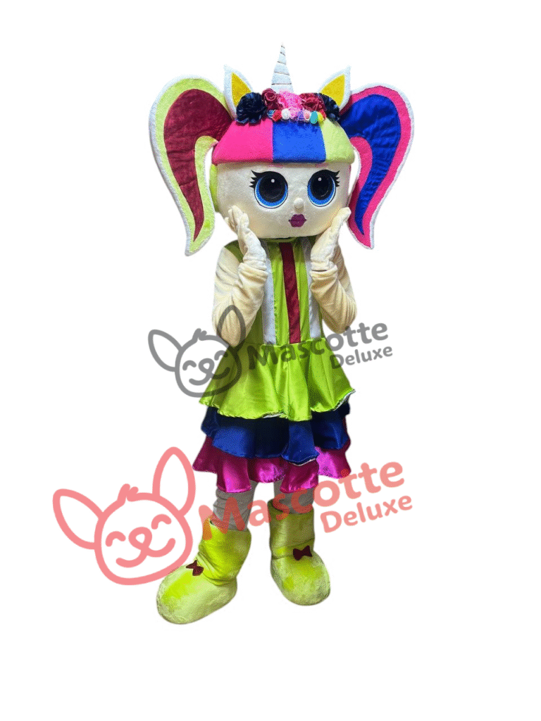 LOL Surprise Doll Mascot Costume for Adults – High Quality, Made in Morocco | Party, Events, Cosplay, Halloween