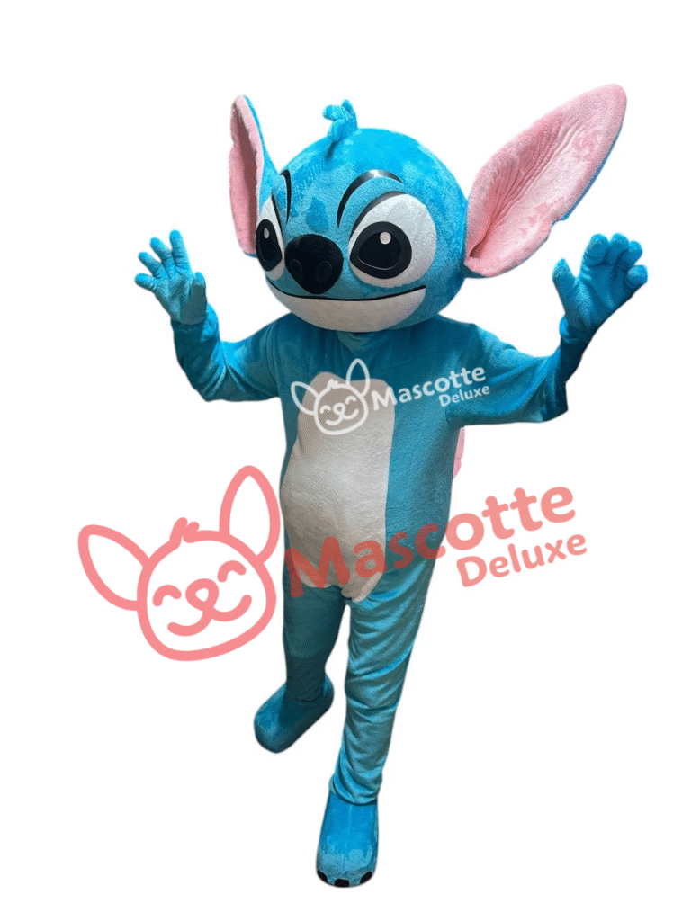 Stitch Mascot Costume for Adults – Premium Quality, Made in Morocco | Party, Events, Halloween