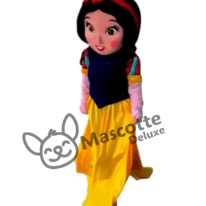 Princess famous Snow White Mascot Costume for Adults – Premium Quality | Party, Events, Princess Theme, Halloween