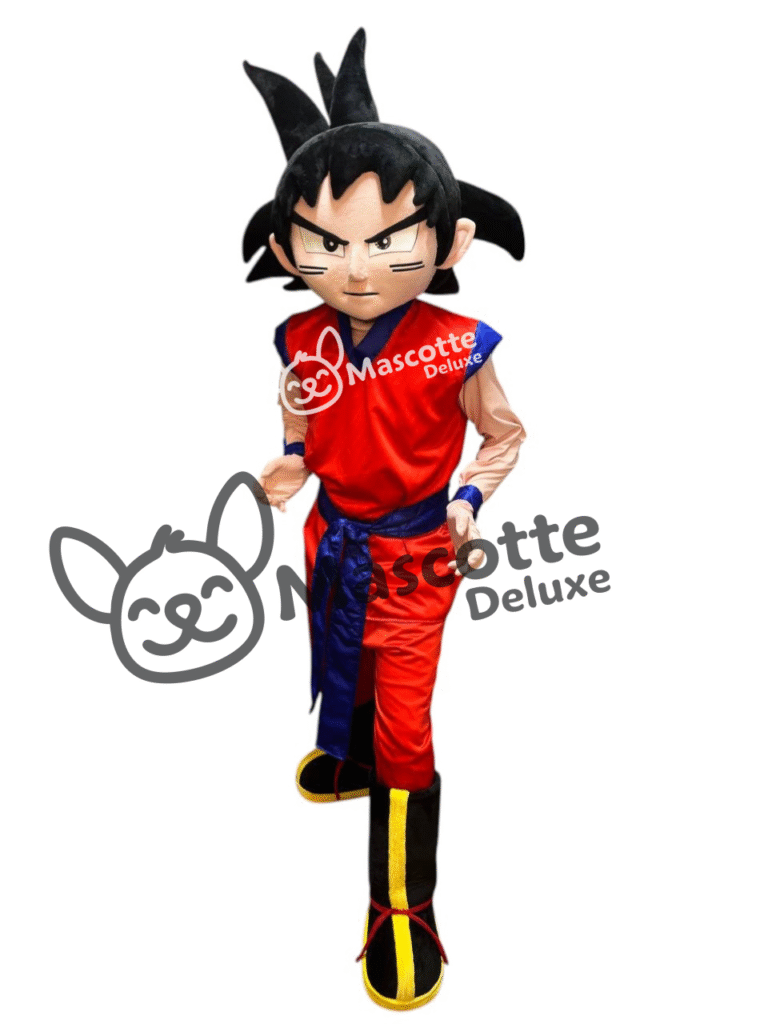 Goku Mascot Costume for Adults – High Quality | Anime Events, Cosplay, Parties, Halloween