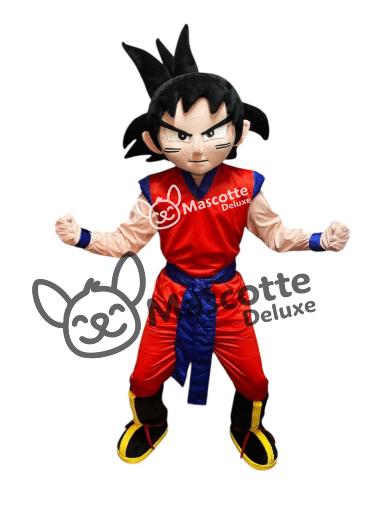 Goku Mascot Costume for Adults – High Quality | Anime Events, Cosplay, Parties, Halloween