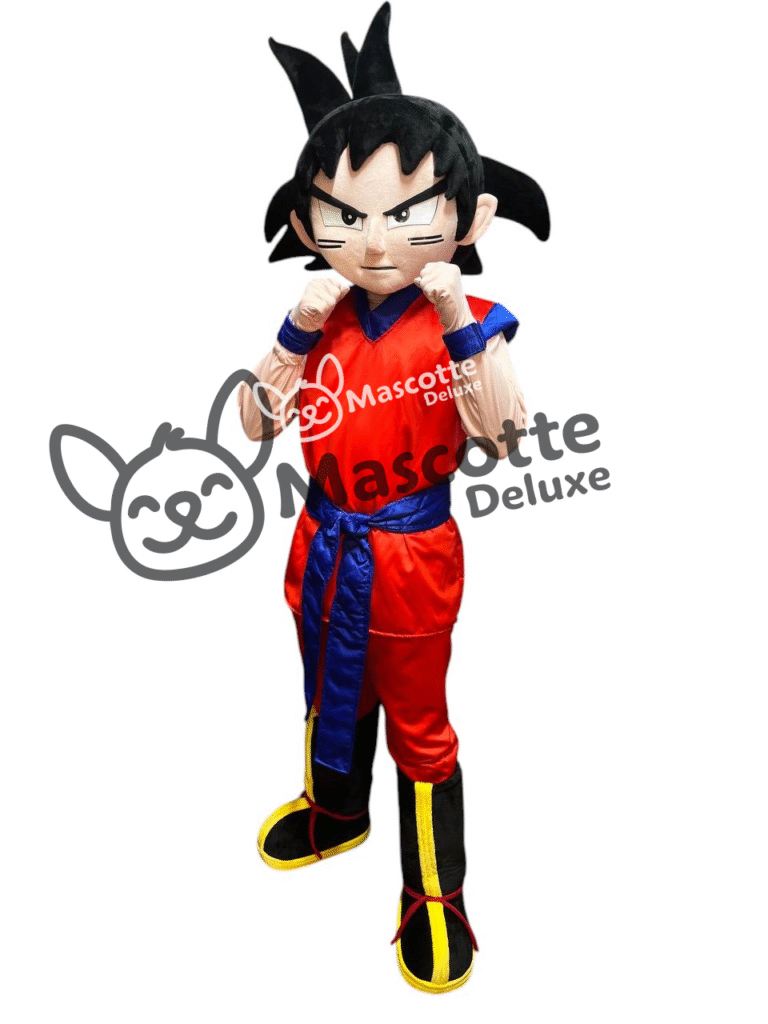 Goku Mascot Costume for Adults – High Quality | Anime Events, Cosplay, Parties, Halloween