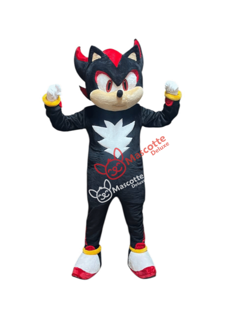 Shadow the Hedgehog Mascot Costume – Adult Cosplay, Parties, Events