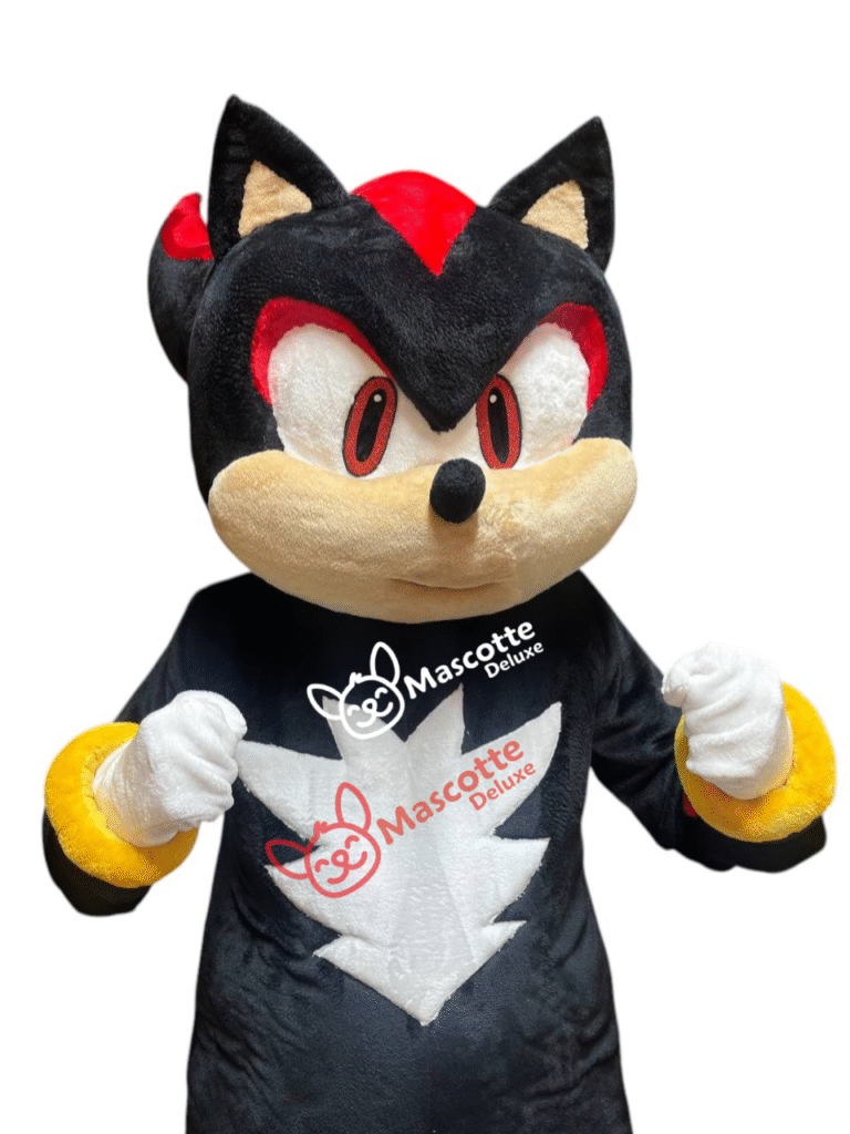 Shadow the Hedgehog Mascot Costume – Adult Cosplay, Parties, Events