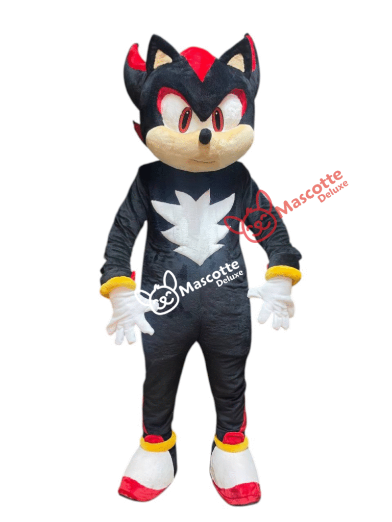 Shadow the Hedgehog Mascot Costume – Adult Cosplay, Parties, Events