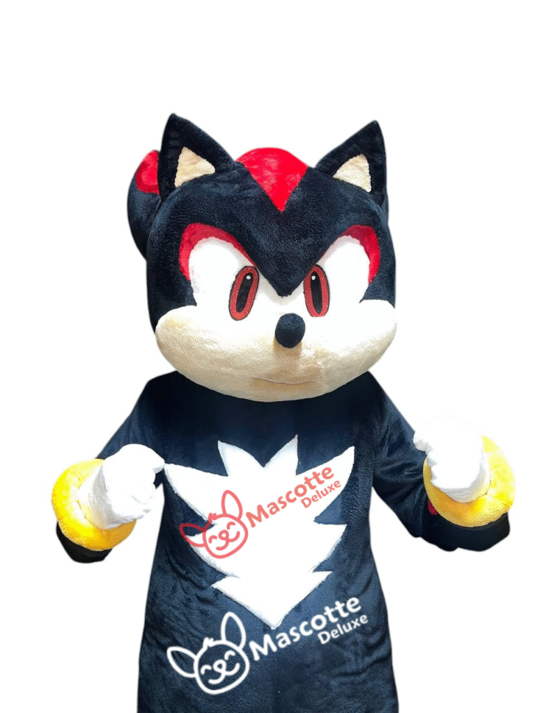 Shadow the Hedgehog Mascot Costume – Adult Cosplay, Parties, Events