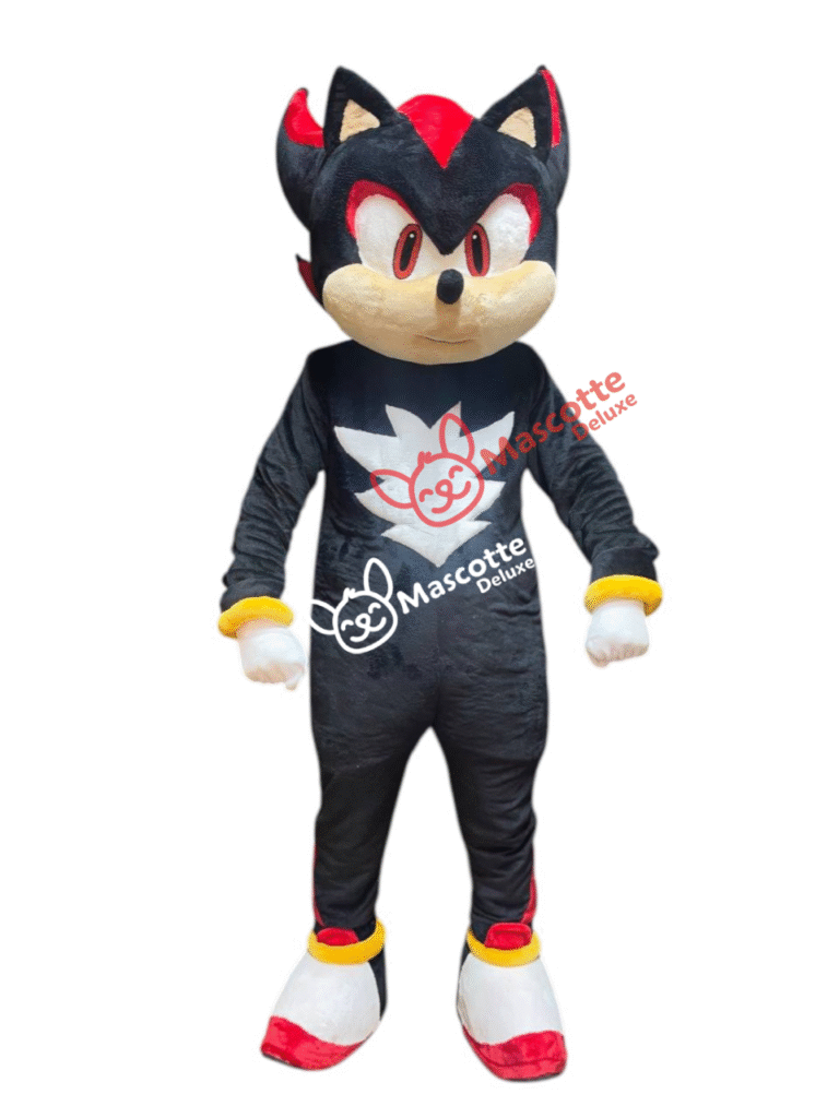 Shadow the Hedgehog Mascot Costume – Adult Cosplay, Parties, Events