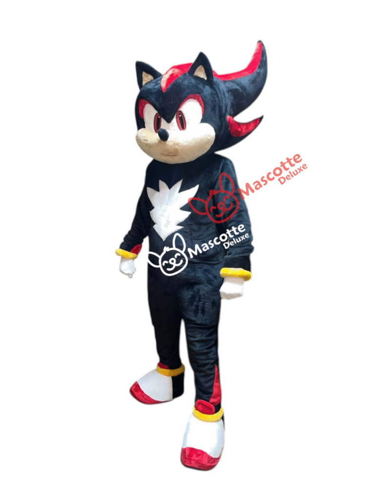 Shadow the Hedgehog Mascot Costume – Adult Cosplay, Parties, Events