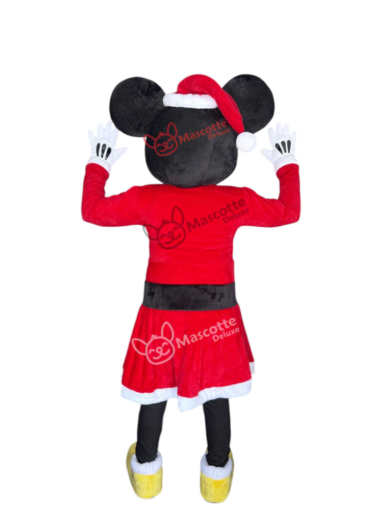 Minnie Mouse Christmas Mascot Costume – Premium Quality Holiday Outfit