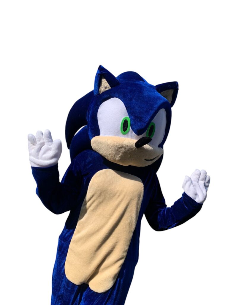 Sonic Mascot Costume for Adults – Premium Quality | Parties, Events, Cosplay, Made for Comfort