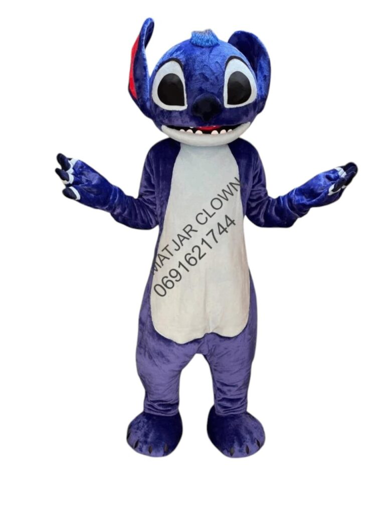 Blue Alien Mascot Costume – Handmade Character Costume for Parties & Events